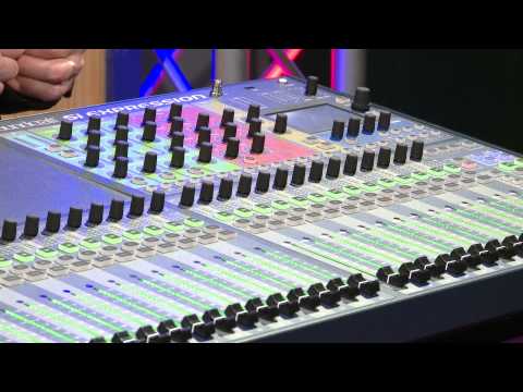 Soundcraft Si Expression 3 Digital Mixer 2010s - Blue image 6