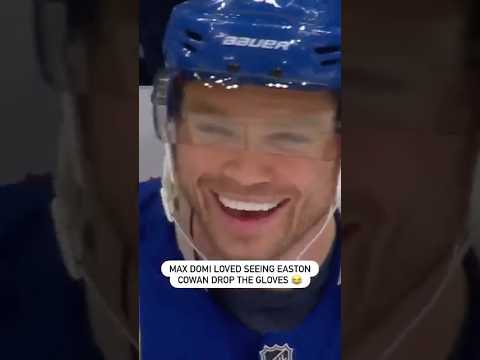 Max Domi Loved Easton Cowan Dropping The Gloves