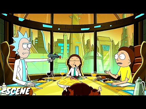 Evil Morty Invites Rick For Dinner | Rick And Morty 5×10