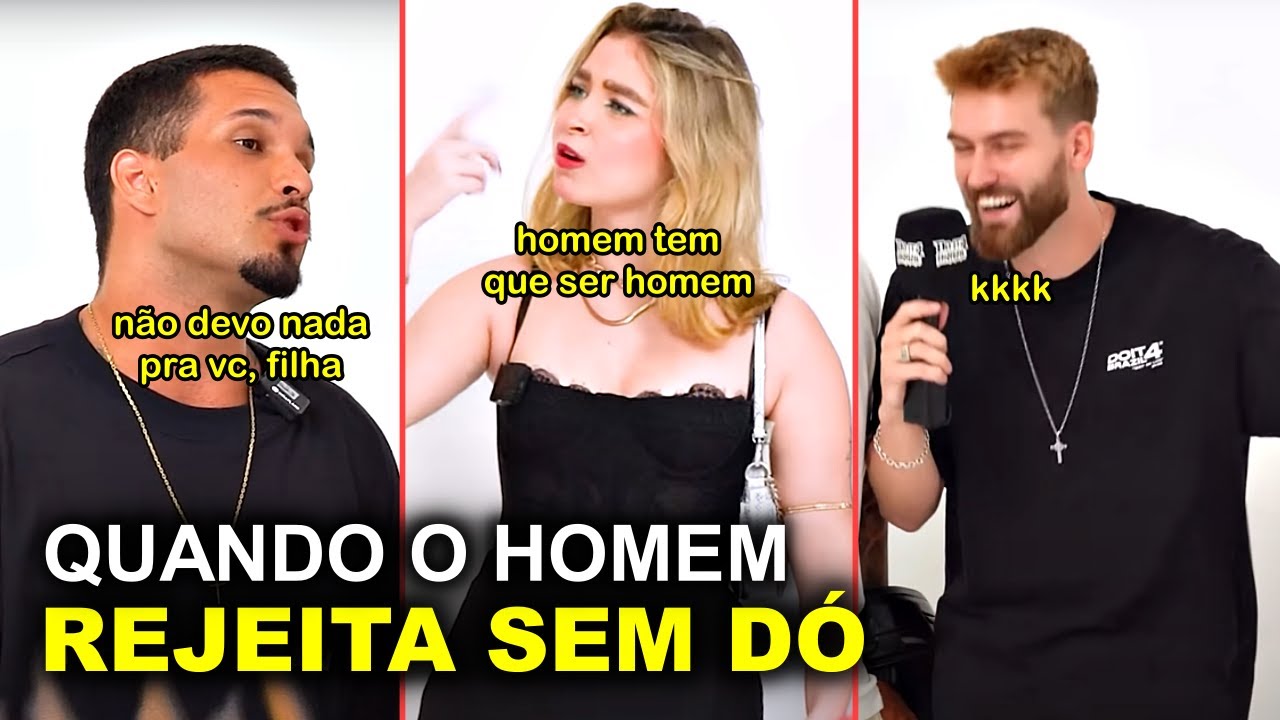 Quando um HÉTERO POSTURADO vai num programa de namoro
