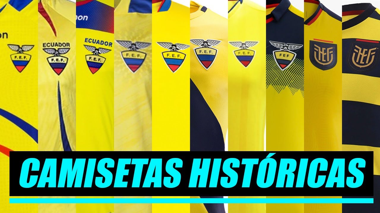 🇪🇨 Reaccionando a LAS 10 ULTIMAS CAMISETAS de ECUADOR