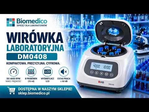 Film produktu Wirówka laboratoryjna, model: DM0408 z kątowym rotorem
