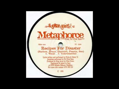Metaphorce - Recipes For Disaster (1995) (UK Hip Hop)