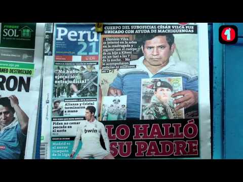 Titulares Jueves 03 Mayo 2012