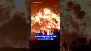 Thumbnail for #BlueOrigin rocket explosion causes space #stocks to plunge. #JeffBezos #SpaceX