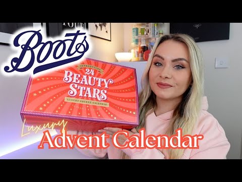 BOOTS 24 BEAUTY STARS LUXURY ADVENT CALENDAR 2025 🌟 BOOTS ADVENT CALENDAR £150  | MISS BOUX