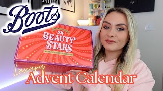 BOOTS 24 BEAUTY STARS LUXURY ADVENT CALENDAR 2025 🌟 BOOTS ADVENT CALENDAR £150 | MISS BOUX