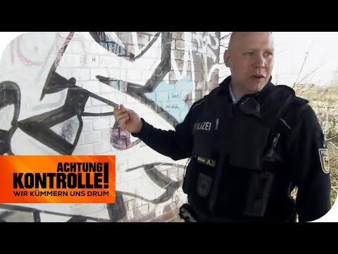 Graffiti alert! Police searching for graffiti artists! | Attention: Control | kabel eins
