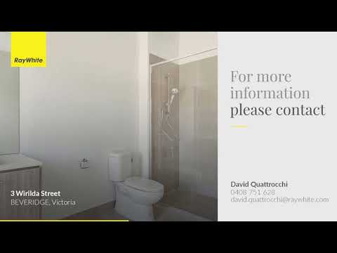 3 Wirilda Street, Beveridge, VIC 3753, 4 Kuwarto, 2 Banyo, House