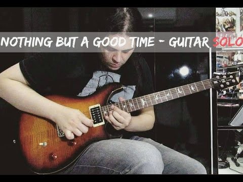 Nothin' But A Good Time - Poison | C.C. DeVille Guitar Solo Cover  by Leonardo Ninello