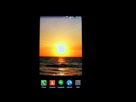 Sunset Ocean Live Wallpaper HD Video