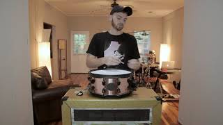 Video thumbnail for Josh Manuel Signature SJC Snare!! (SOLD OUT) by Josh Manuel