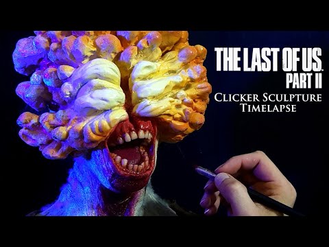 Last of Us - Clicker Sculpture Timelapse