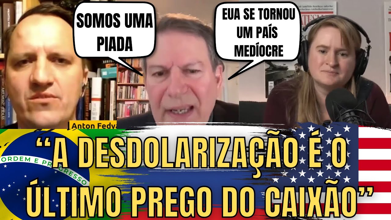 Analista Dos EUA Sincerão: ESTAMOS NO FIM #EUA #BRICS #Brasil