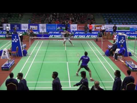 Abhishek yelegar India vs Rizwan Azam Pakistan || International Series Badminton Tournament In Nepal