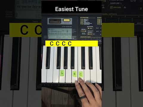 Gangsta's Paradise🔥 - Easy Piano Tutorial #pianotutorial #pianolessons