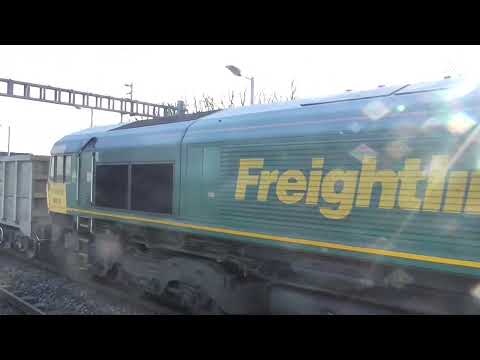 Freightliner Class 66 no: 66618 @ Didcot Parkway {6Z16} 17/01/2023.