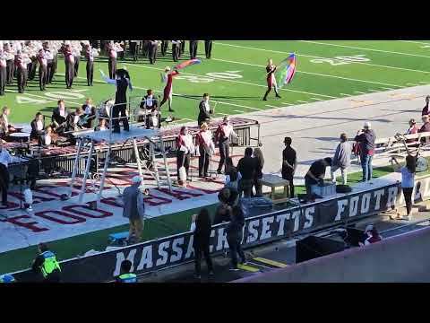 UMASS Minutemen Marching Band (UMMB). 10/15/2022 after game show "Don't believe us just watch"