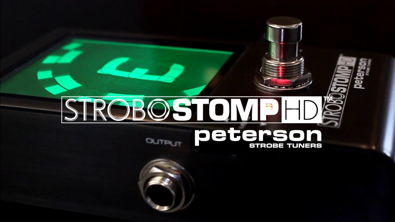 Peterson Strobo-Stomp HD Tuner Pedal