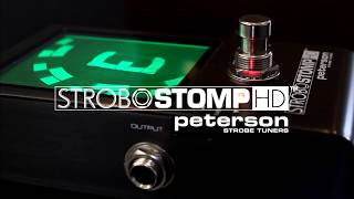 Video thumbnail for StroboStomp HD Official - High Definition Strobe Tuner Pedal by PetersonTuners