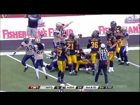 2013 Recap: Hamilton 37, Winnipeg 14