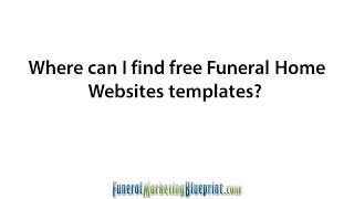 Funeral Home Website Templates | WordPress
