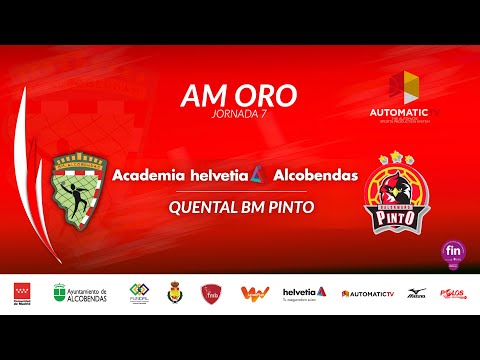 AM ORO jornada 7 ACADEMIA HELVETIA ALCOBENDAS - QUENTAL BM PINTO