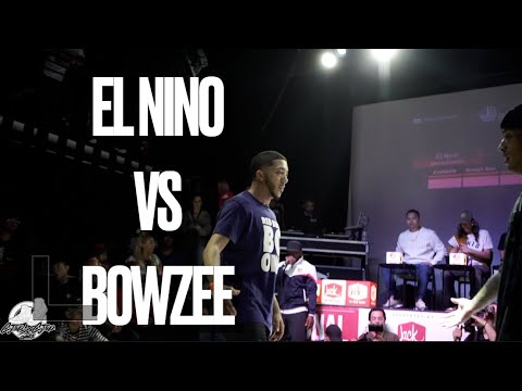 EL NIÑO vs BOWZEE | BBOY TOP 8 | BREAKING FOR GOLD NATIONAL CHAMPIONSHIP | #SXSTV