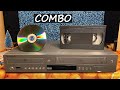 VCR And DVD Together Combo Version For VHS And DVDs