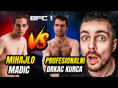 GUH REAKCIJA NA BFC - DRKAČ KURCA vs MIHAJLO MADIĆ