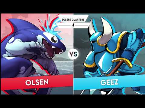 Unrivaled XII Losers Quarters: Olsen (Orcane) vs Geez (Shovel Knight)