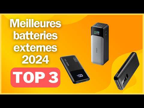 Top 3 batteries externes 2024 : mon comparatif honnête