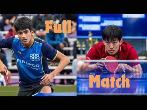 Westchester Table Tennis Center Open Singles Finals December 2025 Nandan Naresh Vs Taehyun Kim