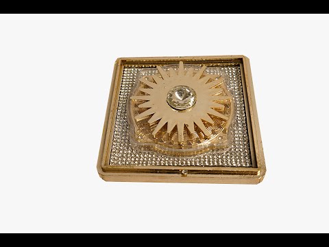 Golden plastic surya vastu pyramid