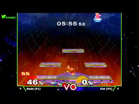Xanadu Pearl - Vist (Luigi) Vs Redd (Fox) Melee Singles Bracket