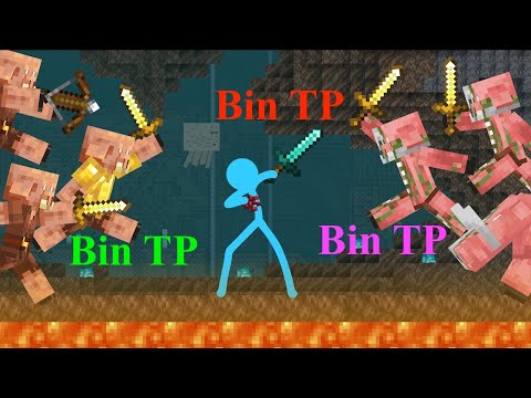 The Piglin War - Animation vs. Minecraft Shorts Mashup