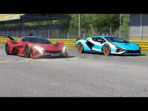 Apollo Projec EVO 2022 vs Lamborghini Sian at Monza Full Course