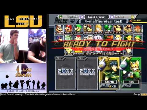 Smash at the Hideout 17.0 - TaylorHJ (Marth) vs Roman (Fox)