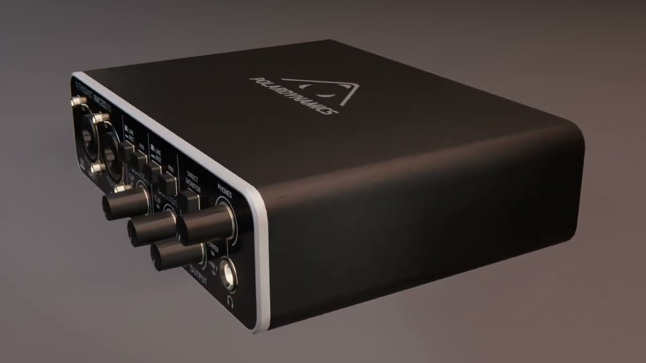 Audio interface NMC202HD 3D Model