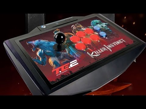 Killer Instinct - Mad Catz TE2 Arcade FightStick Unboxing