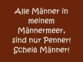 Trynamite - Scheiß Männer (lyrics) 