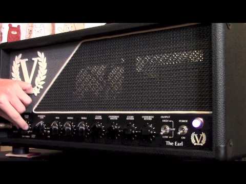Victory Amp The Earl 50watt head Demo