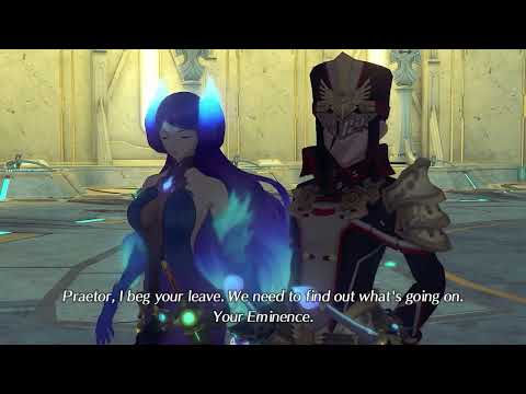 Xenoblade Chronicles 2 Cutscene 117 - Mòrag Leaps Into Action (Chapter 5: Masters and Slaves)