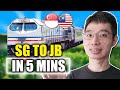 How To Take KTM Train From Singapore To JB