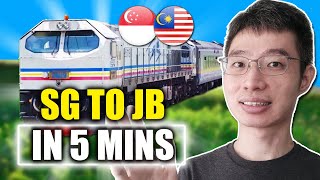How To Take KTM Train From Singapore To JB