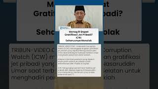 Menteri Agama Dapat Gratifikasi Jet Pribadi? ICW: Seharusnya Menolak