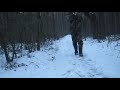 Ушел Один на ночь в Избу. Первая Ночёвка. Жизнь в Лесной Хижине.