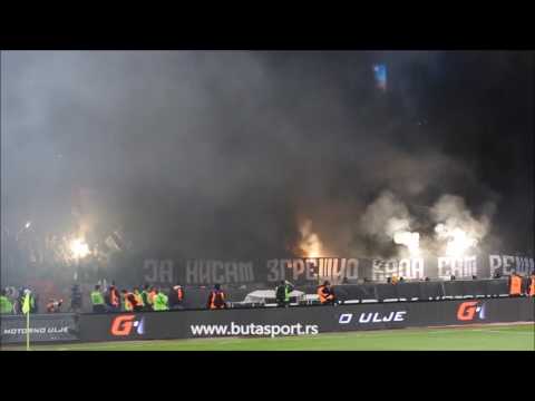 153. VEČITI DERBI: Grobari - dimovi (04.03.2017)