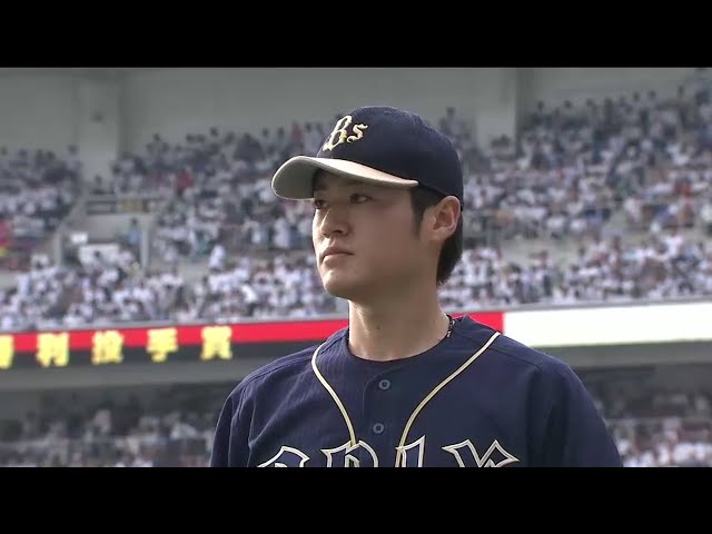 バファローズ・山田投手ヒーローインタビュー 2016/9/25 M-Bs