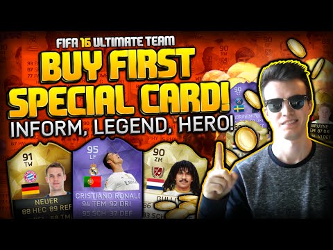 BUY FIRST SPECIAL CARD (LEGENDE/HERO/INFORM) - FIFA 16 Ultimate Team